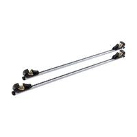 Universal Car Top Roof Rail Rack Cross Bar Aluminium Lockable 1350MM