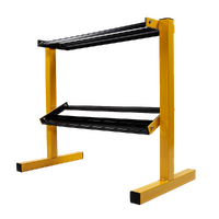 2 Tier Dumbbell Rack for Dumbbell Weights Storage