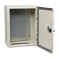 Carbon Steel Electrical Enclosure Box IP65 Wall Mount 400 x 300 x 200 mm