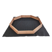 Kids Sand Pit Large Octagonal Wooden Sandpit