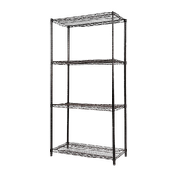 Modular Wire Storage Shelf 1200 x 450 x 1800mm Steel Shelving