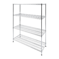 Modular Wire Storage Shelf 1500 x 600 x 1800mm Steel Shelving