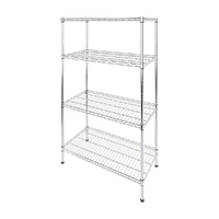 Modular Wire Storage Shelf 900 x 350 x 1800mm Steel Shelving