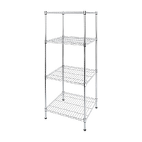 Modular Wire Storage Shelf 600 x 600 x 1800mm Steel Shelving