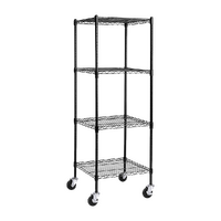 Modular Wire Storage Shelf 600 x 600 x 1800mm Steel Shelving