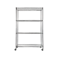 Modular Wire Storage Shelf 900 x 450 x 1800mm Steel Shelving