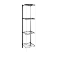 Modular Wire Storage Shelf 350 x 350 x 1800mm Steel Shelving