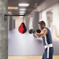 Speed Bag Boxing Punching Bag Wall Mount Reflex Training