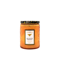 Faubourg Embossed Scented Candle amber