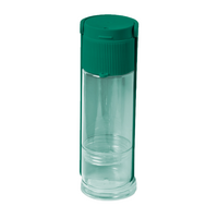 12x Ribbed Portable Pet Bottle in Emerald