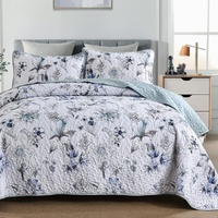 Yearning Quilted coverlet and pillowcovers set: For a Better Night's Sleep - Queen size