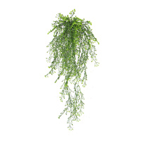 Artificial Hanging Plant (Natural Green) UV Resistant 90cm