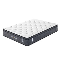 Eurotop Mattress 5 Zone Pocket Spring Latex Foam 34cm - Queen