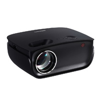 Portable Mini Video Projector Wifi 1080P Home Theater HDMI Black