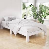 Bed Frame King Single Size Wooden Mattress Base Timber Platform JADE