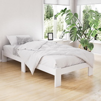 Bed Frame Single Wooden Bed Base Frame Size JADE Timber Mattress Platform