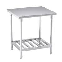 80*70*85cm Commercial Catering Kitchen Stainless Steel Prep Work Bench