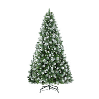 2.7M Christmas Tree with Pine Needle Snowy Xmas Tree 1765 Tips