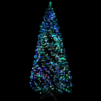 1.8m Christmas Tree Optic Fibre LED Xmas tree Warm White