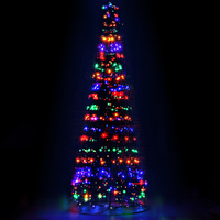 Solar Christmas Tree 3.6M 400 LED Xmas Tree Decor 8 Light Modes