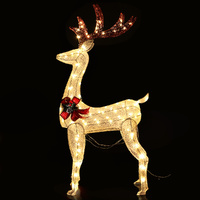 Christmas Lights 150cm Reindeer 100 LED Decorations