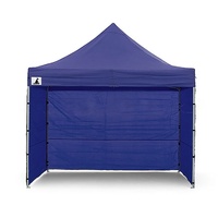 Gazebo Tent Marquee 3x3 PopUp Outdoor Wallaroo - Blue