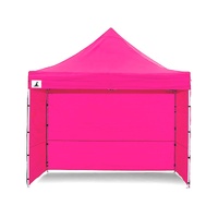 Gazebo Tent Marquee 3x3 PopUp Outdoor Wallaroo Pink