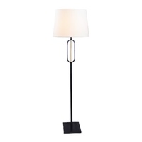 Sarantino Classic Floor Lamp with Empire Shade