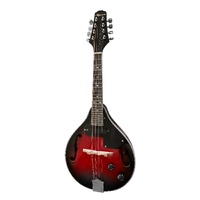 Karrera 8-String Electric Mandolin Guitar - Red Black