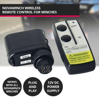 Heavy duty long range model wireless control system for winch