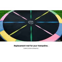 Kahuna 12ft Trampoline Replacement Spring Mat - Rainbow