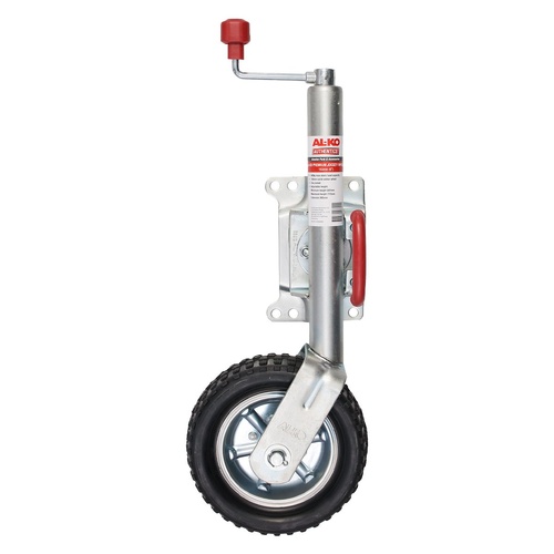 AL-KO 10-inch 623660XP3 Heavy-Duty Solid Tyre Jockey Wheel