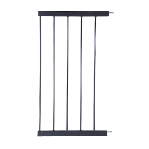  Baby Safety Gate Adjustable Pet Black 45cm Extension