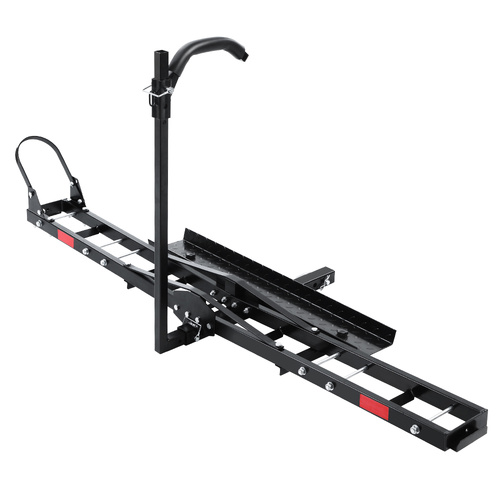 Motorcycle Motorbike Carrier Rack Ramp 2"Towbar Adjustable Height Black,Motorcycle Motorbike Carrier Rack Ramp 2"Towbar Adjustable Height Black