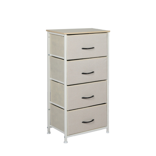  Storage Cabinet Tower Chest Beige