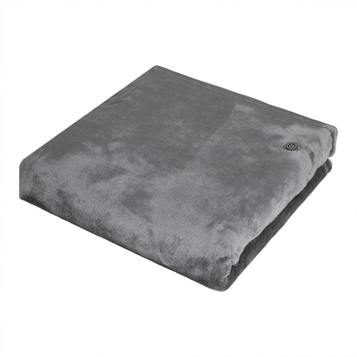  Electric Throw Blanket Heated Grey