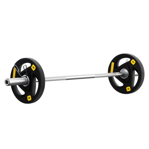 Barbells Set 16kg 120cm Dumbbells Barbells Plate Weight Lifting Home Gym