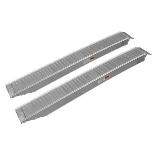 2x Heavy Duty Aluminium Loading Ramps