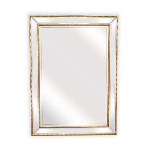 Beaded Framed Mirror - Rectangle 80cm x 110cm