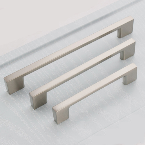 Brushed Nickel Kitchen Door Cabinet Drawer Handle Pulls