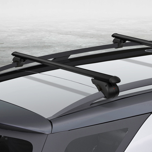 Universal Car Roof Rack Cross Bars Aluminium Adjustable  Car 90kgs load Carrier