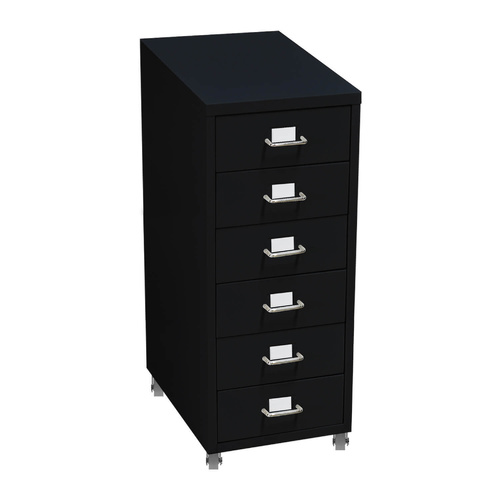 6 Tiers Steel Orgainer Metal File Cabinet With Drawers Office Furniture