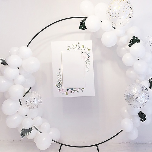 2M Wedding Hoop Round Circle Arch Backdrop Flower Display Stand Frame Background.