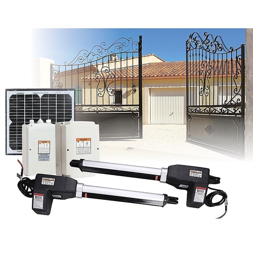 1000KG Solar Double Swing Auto Motor Remote Gate Opener