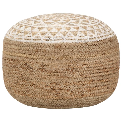 Handmade Pouffe 45x30 cm Jute