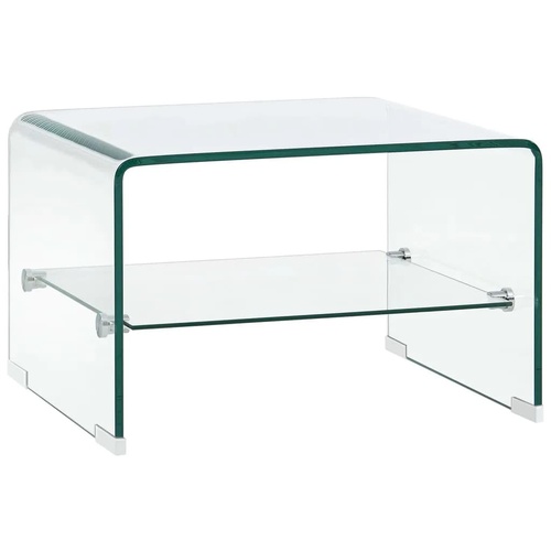 Coffee Table Clear Tempered Glass