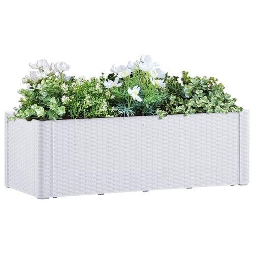 Garden Raised Bed with Self Watering System 100x43x33 cm