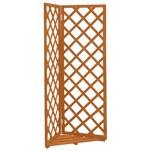 Corner Trellis 50x50x145 cm Solid Firwood