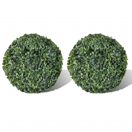 Boxwood Ball Artificial Leaf Topiary Ball 2 pcs