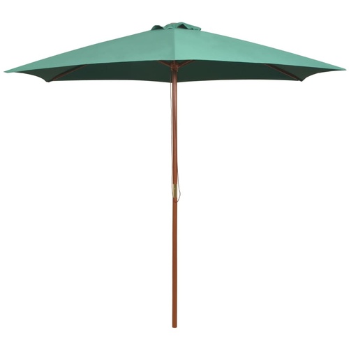 Parasol 270x270 cm Wooden Pole